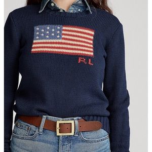 Polo Ralph Lauren American Flag Sweater